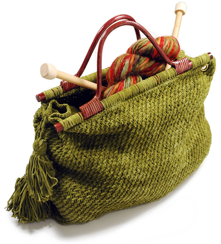 Ravelry: Knitting Needle Knitting Bag pattern by Pam Allen